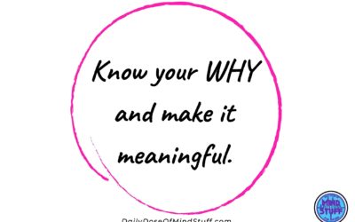 Inspirational Quote – Know Your WHY