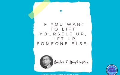 Inspirational Quote by Booker T. Washington