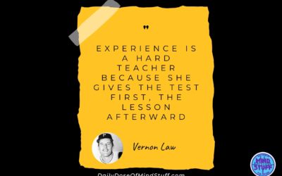 Inspirational Quote by Vernon Law