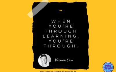 Inspirational Quote by Vernon Law